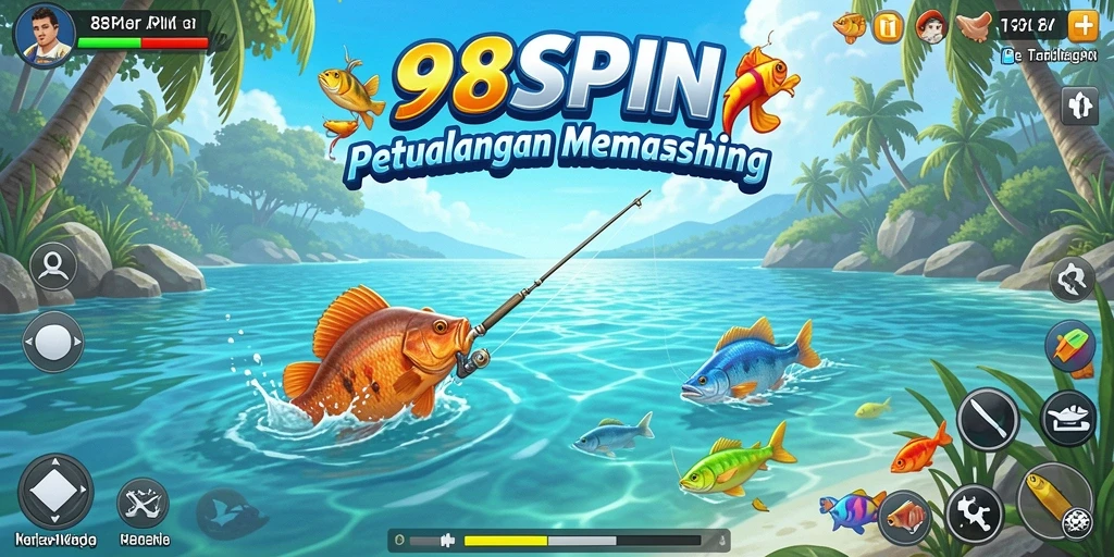Gameplay menangkap ikan yang menegangkan di 98SPIN.