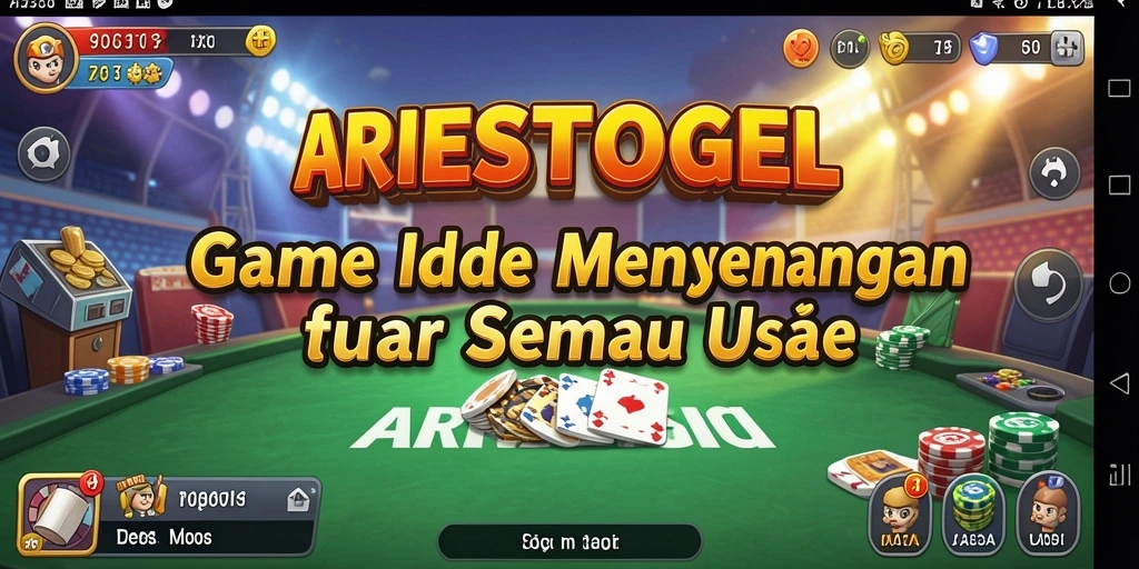 Tampilan gameplay ARIESTOGEL yang menarik dan menyenangkan.