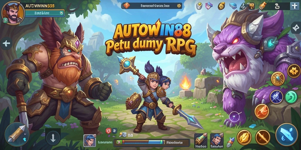 Gameplay seru di dunia RPG yang fantastis.