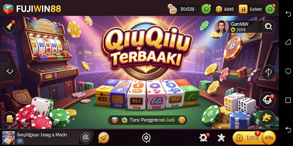 Screenshot gameplay QiuQiu yang seru di FUJIWIN88.