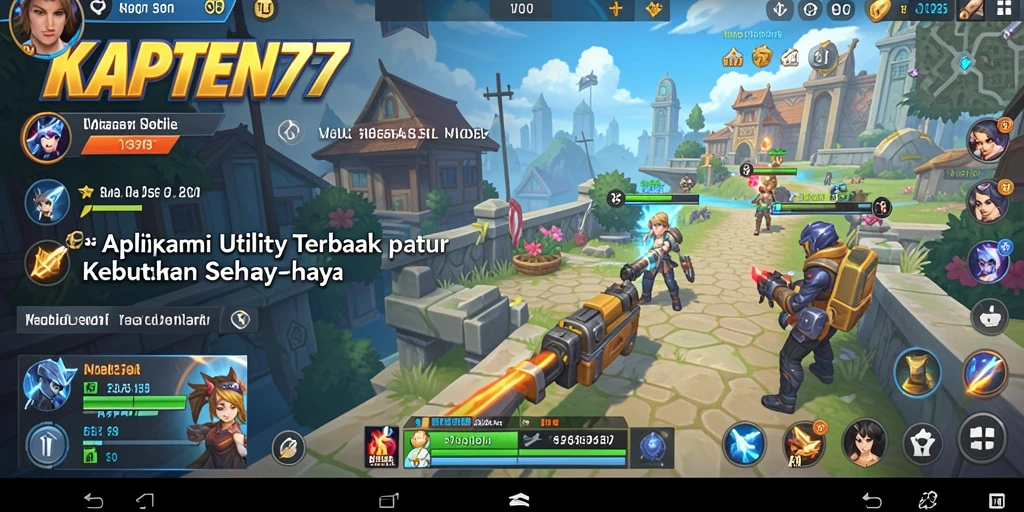 Tampilan antarmuka KAPTEN77 yang bersih dan fungsional.