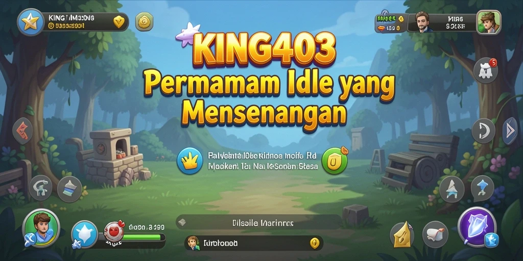 Screenshot gameplay KING403 yang menunjukkan karakter yang sedang beraksi.