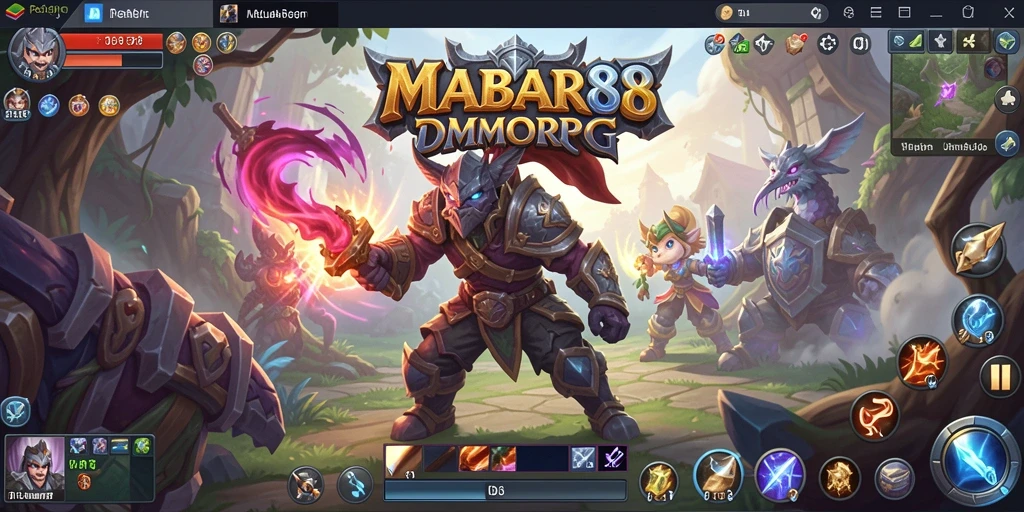 Gameplay seru MABAR88 yang penuh aksi dan petualangan.