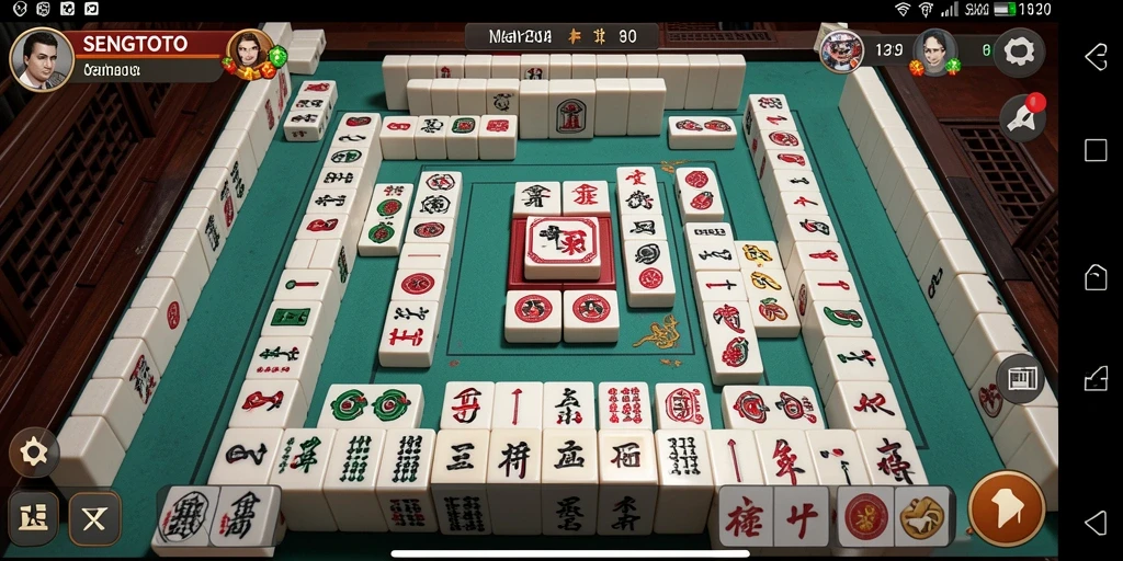 Tampilan gameplay Mahjong yang memikat dari SENGTOTO.